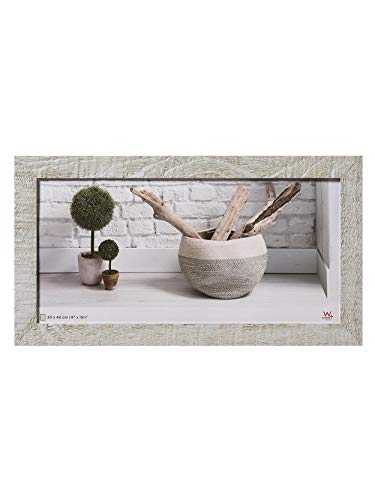 Walther design HO240X Home Holzrahmen, 20x40 cm, hellgrau von walther design