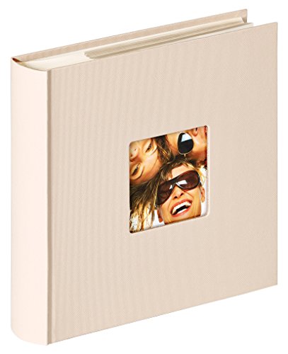 walther design Fotoalbum sand 200 Fotos 10 x 15 cm Memo-Einsteckalbum mit Cover-Ausstanzung, Fun ME-110-C von walther design