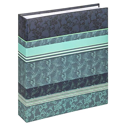 walther design Fotoalbum blau 200 Fotos 13 x 18 cm Memo-Einsteckalbum Pheline ME-359-L von walther design