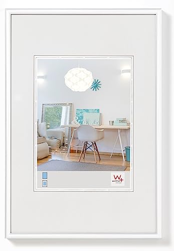 walther design New Lifestyle Bilderrahmen, Weiss, 10 x 15 cm von walther design