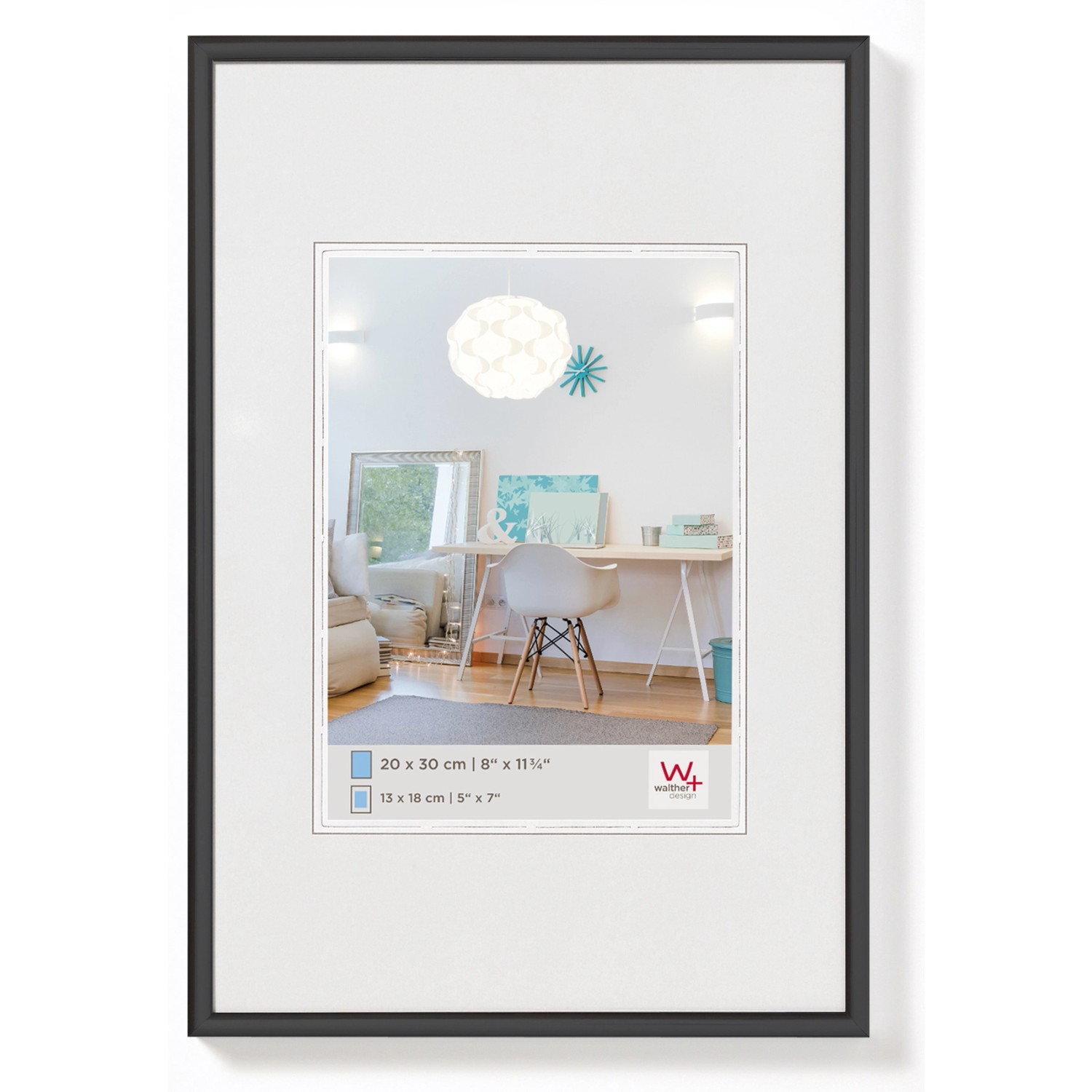 walther design New Lifestyle Kunststoff Bilderrahmen 20x30 cm KV030B walther design New Lifestyle Kunststoff Bilderrahmen 20x30 cm KV030B von walther design
