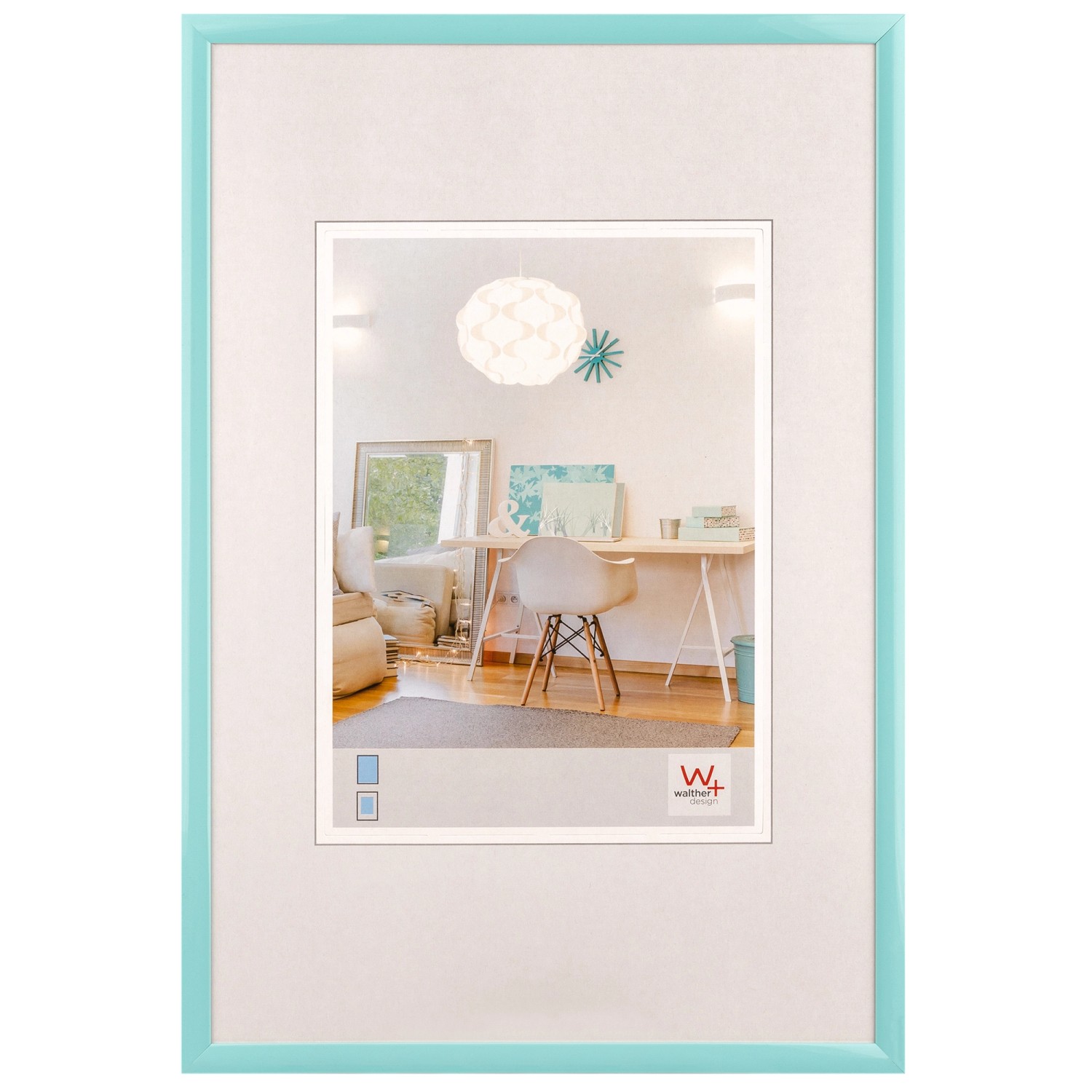 walther design New Lifestyle Kunststoff Bilderrahmen 30x40 cm Türkis KV040U walther design New Lifestyle Kunststoff Bilderrahmen 30x40 cm Türkis KV040U von walther design