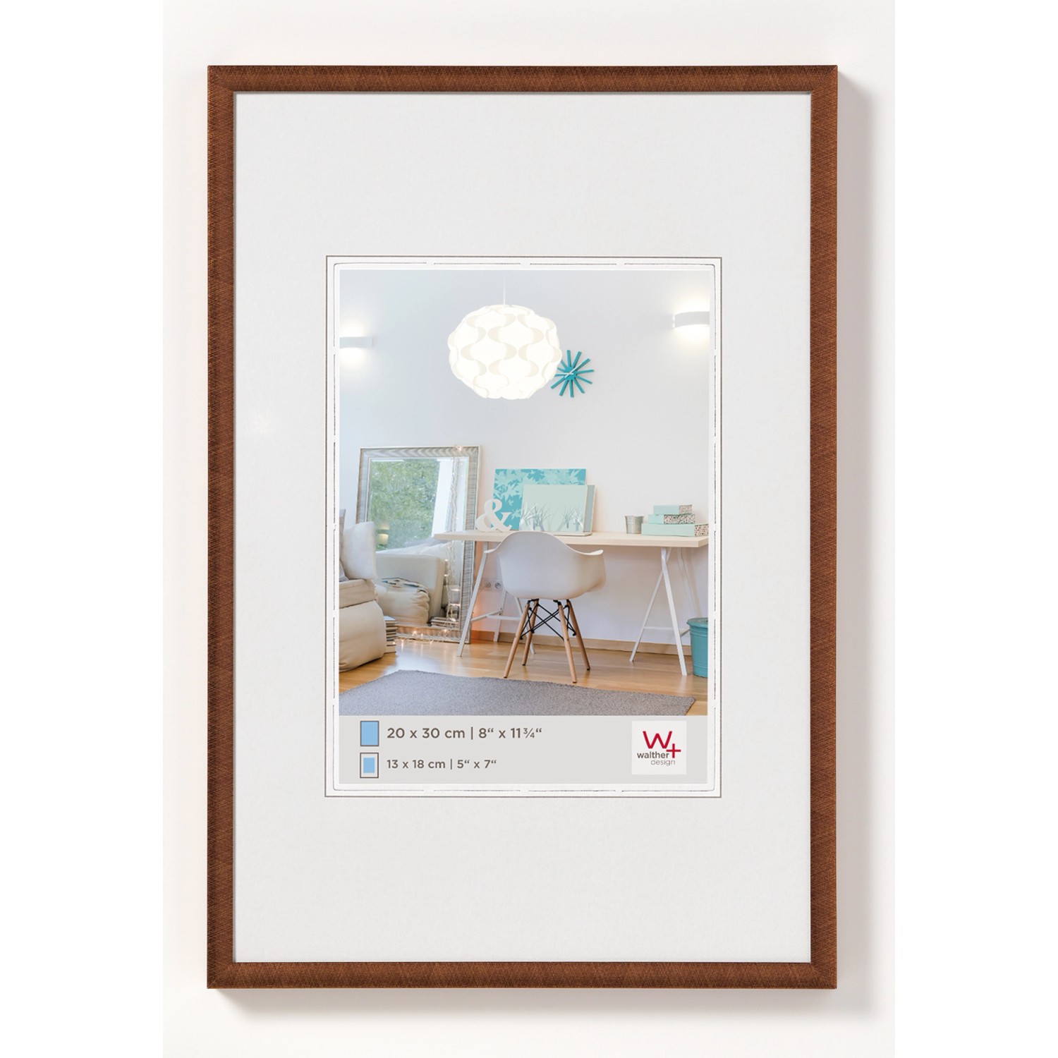 walther design New Lifestyle Kunststoff Bilderrahmen 40x50 cm Bronze KV050J walther design New Lifestyle Kunststoff Bilderrahmen 40x50 cm Bronze KV050J von walther design