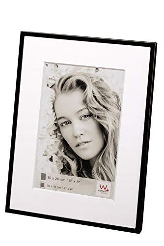 Walther design RN015B Portraitrahmen Yuliya, 10x15 cm, schwarz von walther design