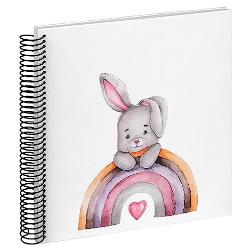 walther design SA-131 Spiralalbum, Fotoalbum, Hase Malin, 25x25 cm von walther design