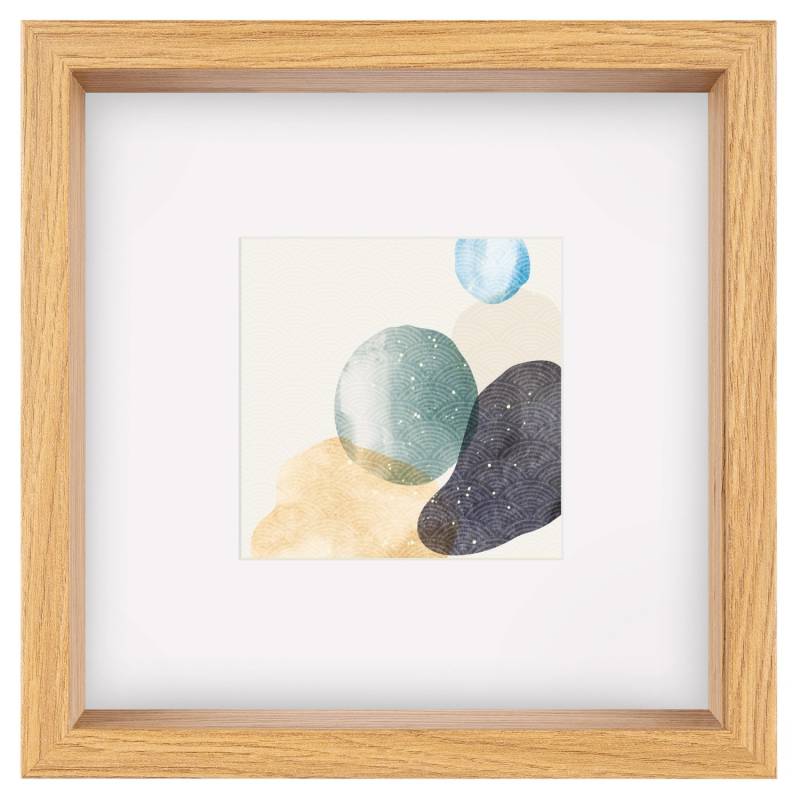walther design Shape 3D FSC-Holzrahmen 25x25 cm Eiche HNX525E von walther design