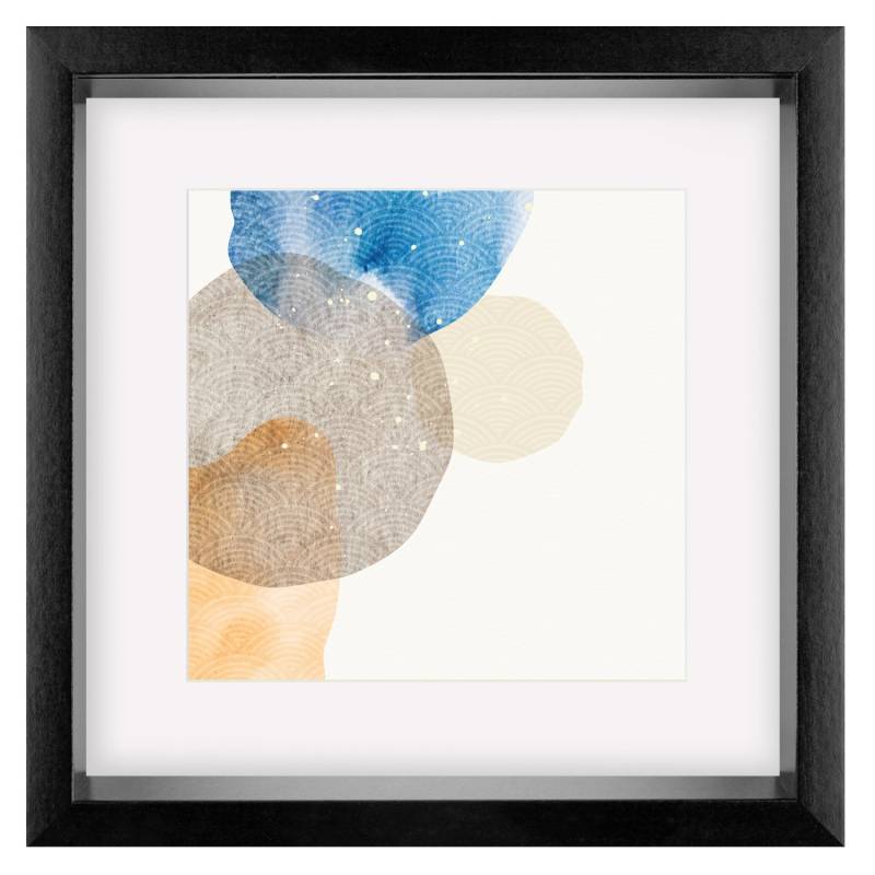 walther design Shape 3D FSC-Holzrahmen 40x40 cm Schwarz HNX440B von walther design