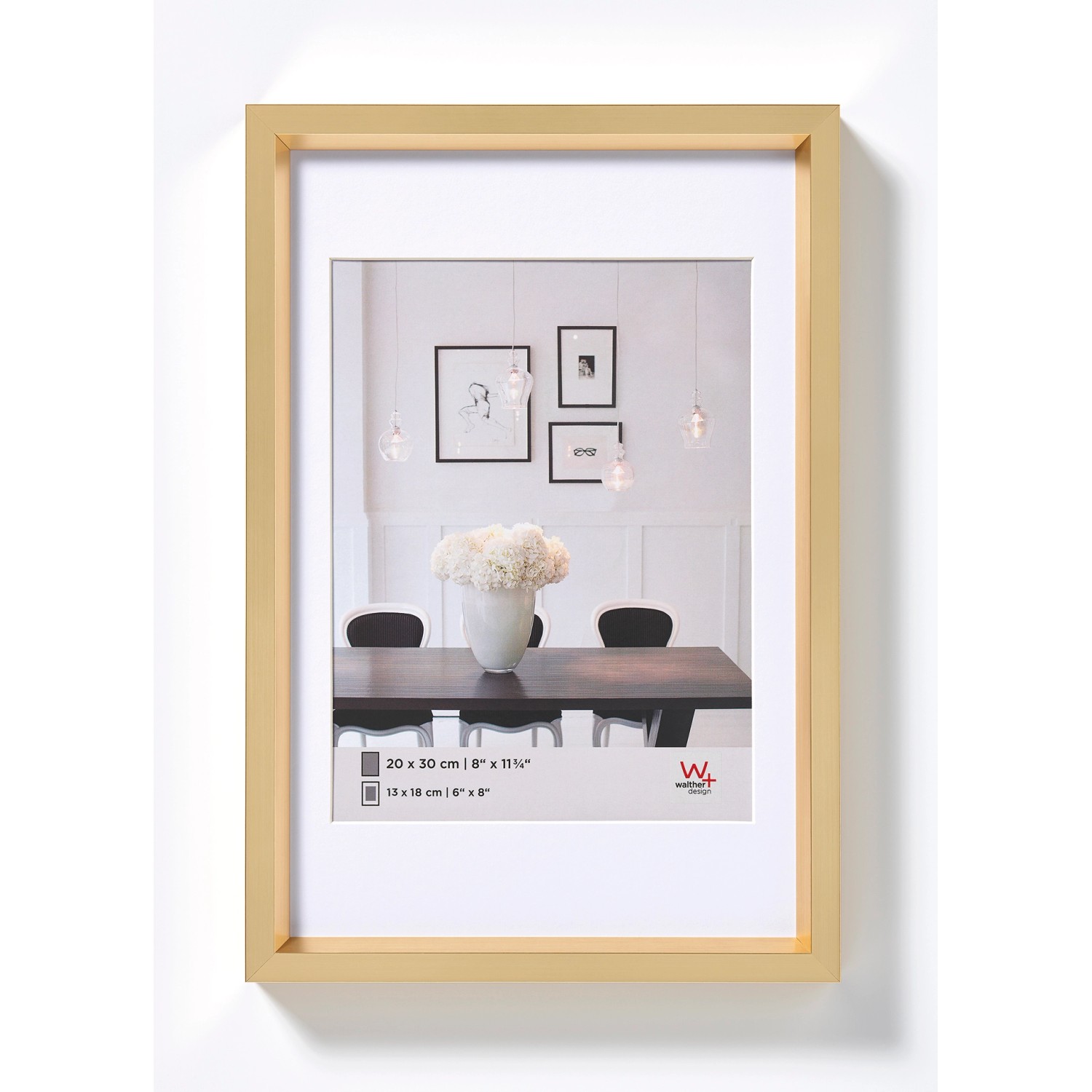 walther design Steel Style Kunststoff Bilderrahmen 18x24 cm Gold walther design Steel Style Kunststoff Bilderrahmen 18x24 cm Gold von walther design