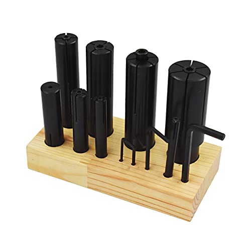 waltyotur 8-teiliges Spreizdorn-Set 1/4 bis 1-1/4 Drehmaschine Fräsen hohe Präzision von waltyotur