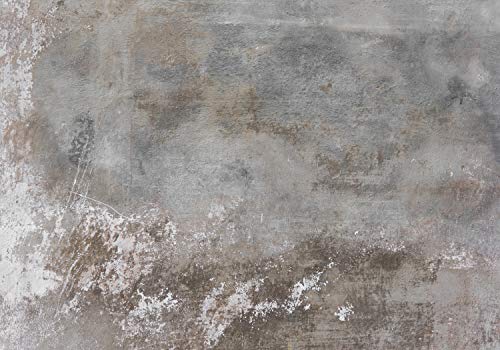 wandmotiv24 Fototapete Rustikal Beton-wand Grau, L 300 x 210 cm - 6 Teile, Wanddeko, Wandbild, Wandtapete, Stein, Mauer M1439 von wandmotiv24