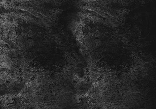 wandmotiv24 Fototapete Beton Wand schwarz, L 300 x 210 cm - 6 Teile, Wanddeko, Wandbild, Wandtapete, Zement Schiefer Grunge M6605 von wandmotiv24