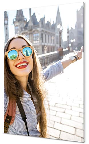 wandmotiv24 Aluminium-Wandbild - Foto auf Aluminium mit Online-Vorschau - personalisiertes Alubild - Bild mit Wunschmotiv - Fotogeschenk - 40x60 cm von wandmotiv24