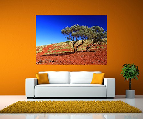 wandmotiv24 Wandbild Outback Australien Selbstklebende Folie - S - 60x42cm (BxH) Wand-Bilder XXL, Dekoration Wohnung modern, Wanddeko groß für Wohnzimmer WB0217 von wandmotiv24