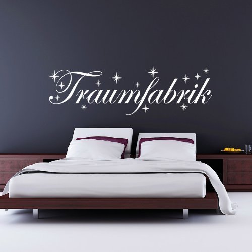 Wandtattoo Traumfabrik - 130 x 40cm - Farbe: Schwarz von wandtattoo-factory