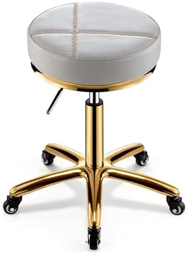 Beauty-Hocker mit Rollen, für Schönheitssalon, Nageltechniker, High-End-Friseurstuhl, strapazierfähiger Beauty-Hocker mit Rädern für Schönheitssalons und Friseure, drehbarer Riemenscheiben-Hebebügel von wanghaiyanBD