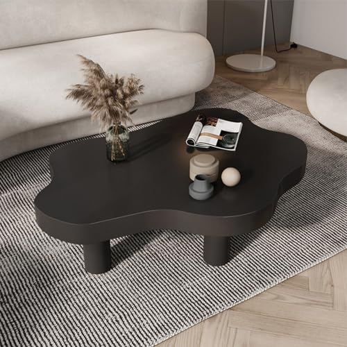 wanghaiyanBD Couchtisch in Wolkenform, unregelmäßiger Holz-Couchtisch, Beistelltisch, runde Ecke, dick, moderner Couchtisch mit 3 Beinen für Wohnzimmermöbel – stilvolles und funktionales Akzentstück wanghaiyanBD Couchtisch in Wolkenform, unregelmäßiger Holz-Couchtisch, Beistelltisch, runde Ecke, dick, moderner Couchtisch mit 3 Beinen für Wohnzimmermöbel – stilvolles und funktionales Akzentstück von wanghaiyanBD