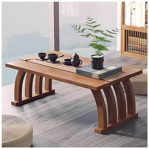 wanghaiyanBD Zen Floor Niedriger Tisch für Meditation und Essen, Japanisch inspirierter Altartisch für spirituelle Nutzung, ideal für Bodensitzen und Kaffee wanghaiyanBD Zen Floor Niedriger Tisch für Meditation und Essen, Japanisch inspirierter Altartisch für spirituelle Nutzung, ideal für Bodensitzen und Kaffee von wanghaiyanBD