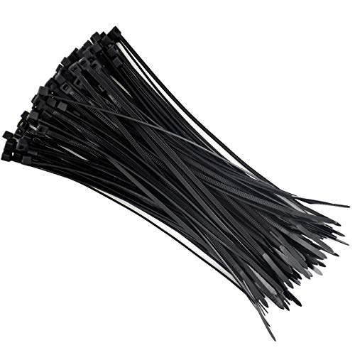 100st Kabelbinder Schwarz 3mm*15cm Kabelorganisation Cable Organizer Kabelmanagement Kabelbefestigung Schreibtisch Zubehör Kabel Managament Wohnmobil Zubehör von wangjiangda