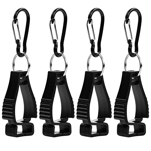 wangjiangda Handschuh Clips 4 Stk Arbeitshandschuh Grabber Clip Halter Arbeitssicherheit Clip Handschuhhalter Handschuhklemme von wangjiangda