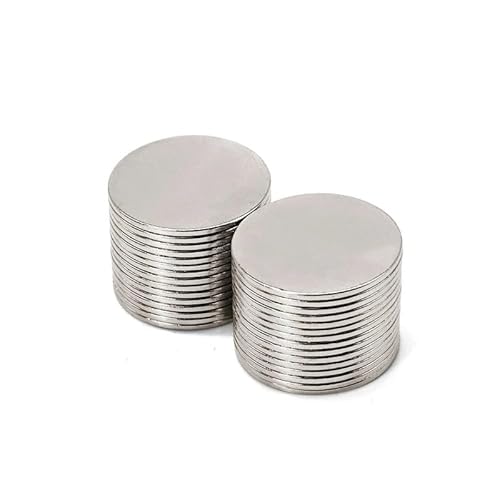 18 x 1 mm Neodym-Magnet, 20 x 1 mm kleiner runder Blattmagnet, Imanes permanenter NdFeB-Superstarker, leistungsstarker Scheibenmagnet (Color : 18x1mm(10pcs)) von wangzq
