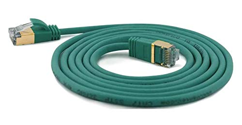 wantecWire Extra dünnes Patchkabel CAT.7 Kabel, CAT.6 Stecker SSTP geschirmt, Länge 0.5 m, grün wantecWire Extra dünnes Patchkabel CAT.7 Kabel, CAT.6 Stecker SSTP geschirmt, Länge 0.5 m, grün von wantecWire