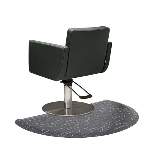 wanwanper Salon Matte, Barber Shop Stuhl Matte Friseurladenstuhlmatte, Anti-Ermüdung Bodenmatte für Friseur, Schönheitsmatten unter Styling-Stuhl, für Friseursalon, Schönheitssalon (Halbkreisförmig) wanwanper Salon Matte, Barber Shop Stuhl Matte Friseurladenstuhlmatte, Anti-Ermüdung Bodenmatte für Friseur, Schönheitsmatten unter Styling-Stuhl, für Friseursalon, Schönheitssalon (Halbkreisförmig) von wanwanper