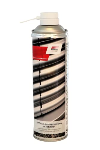 WAREMA Aufzugsbandspray | Spezial-Öl zur Behebung von Quietschgeräuschen | Schmiermittel für Raffstore und Jalousien | 0,5 Liter von warema