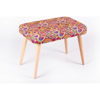 Boho Home Decor Sitzbank - Gepolsterter Fußhocker Moderne Eingangsbank Kinderzimmer Schlafzimmer Küchenstuhl Pouf Fußbank von wartanstore