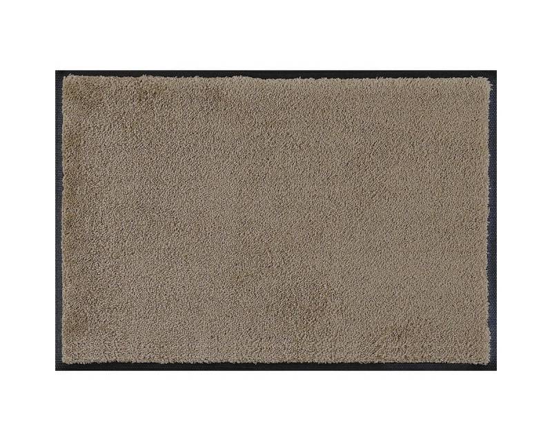wash+dry by Kleen-Tex Fußmatte wash+dry Schmutzfangmatte Original Taupe - 40 x 60 cm, Höhe: 0 mm von wash+dry by Kleen-Tex