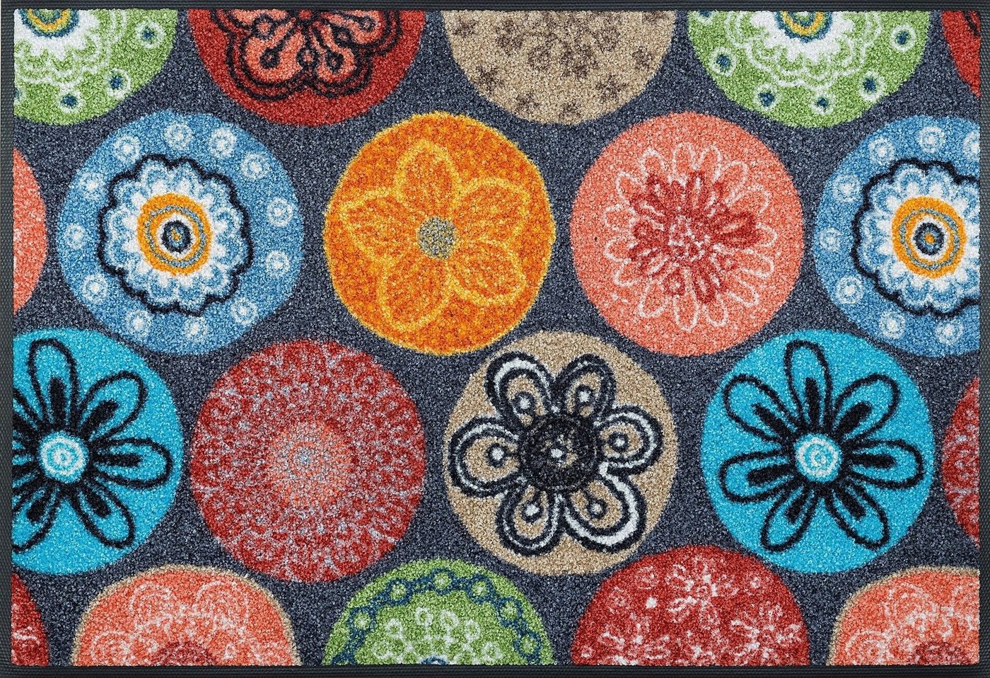 wash+dry by Kleen-Tex Läufer Coralis, rechteckig, Höhe: 7 mm, Schmutzfangläufer, rutschhemmend, In- und Outdoor geeignet, waschbar von wash+dry by Kleen-Tex