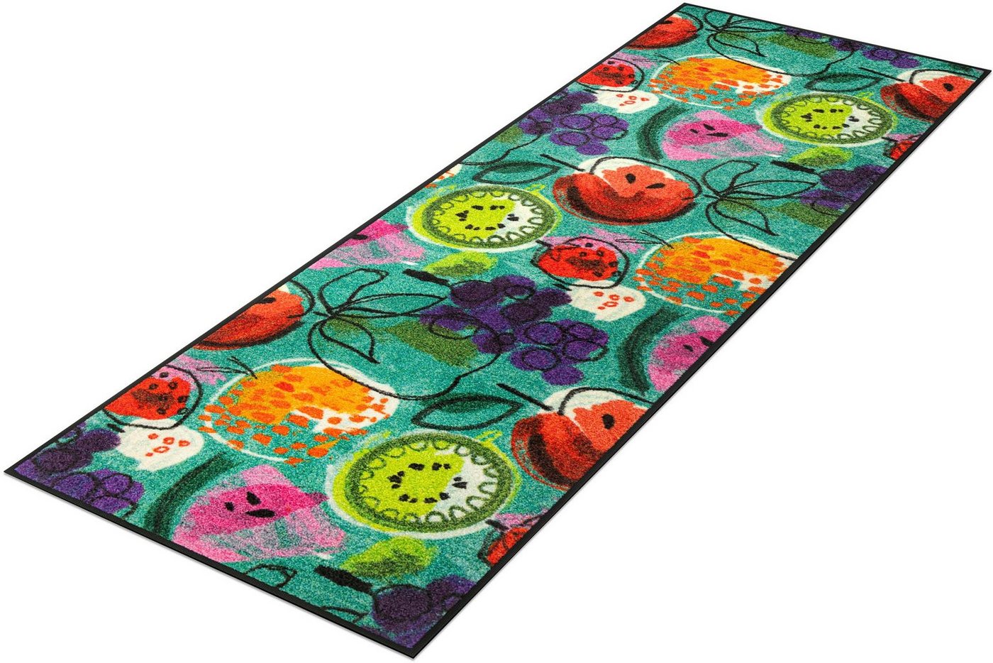 wash+dry by Kleen-Tex Läufer Fruit Fiesta, rechteckig von wash+dry by Kleen-Tex