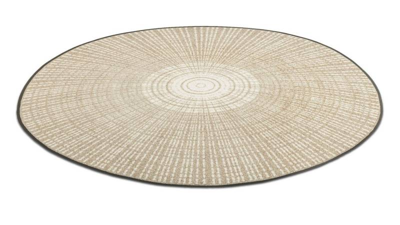 wash+dry by Kleen-Tex Teppich Cascara beige, rund, Höhe: 7 mm von wash+dry by Kleen-Tex