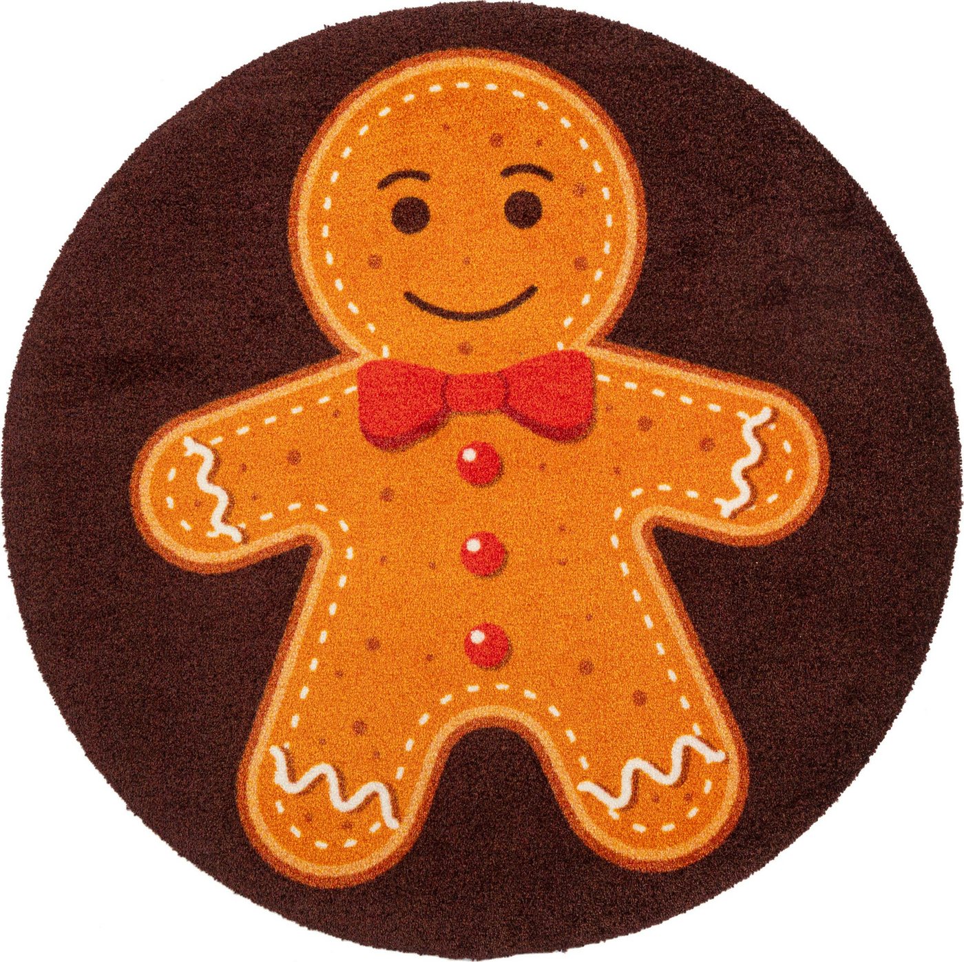 Teppich Gingerbread Man, wash+dry by Kleen-Tex, rechteckig, Höhe: 9 mm von wash+dry by Kleen-Tex