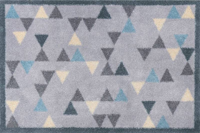 wash+dry by Kleen-Tex Teppich Triangles, rechteckig, Höhe: 9 mm von wash+dry by Kleen-Tex