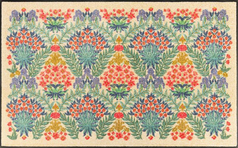 wash+dry by Kleen-Tex Fußmatte Flower Bouquet Daylight, rechteckig, Höhe: 7 mm, auch als Läufer erhätlich, waschbar und trocknergeeignet von wash+dry by Kleen-Tex