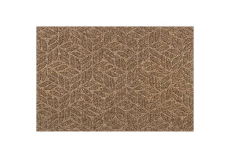 wash+dry by Kleen-Tex Fußmatte Fußmatte 60 x 90 cm Dune DUNE Leaves Taupe taupe randlos, Eingangsmatte groß, Höhe: 600 mm von wash+dry by Kleen-Tex