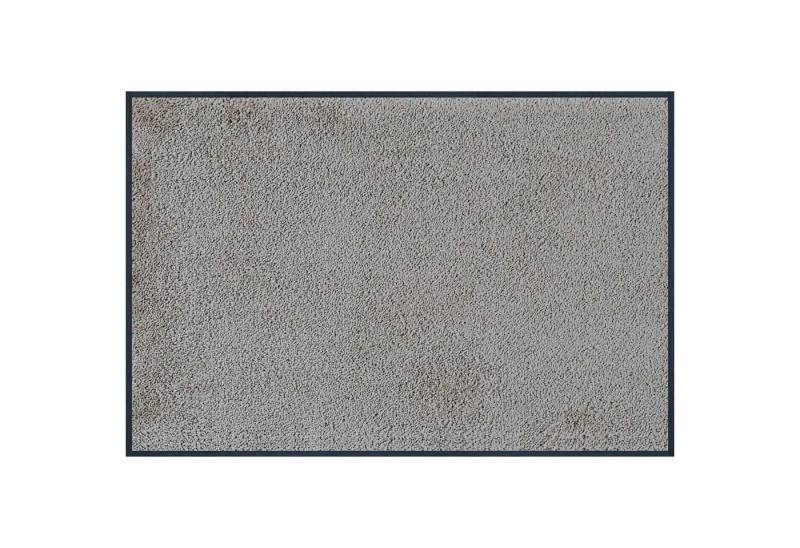 wash+dry by Kleen-Tex Fußmatte Fußmatte 60x90 Cool Grey silber, Eingangsmatte groß, Höhe: 600 mm von wash+dry by Kleen-Tex
