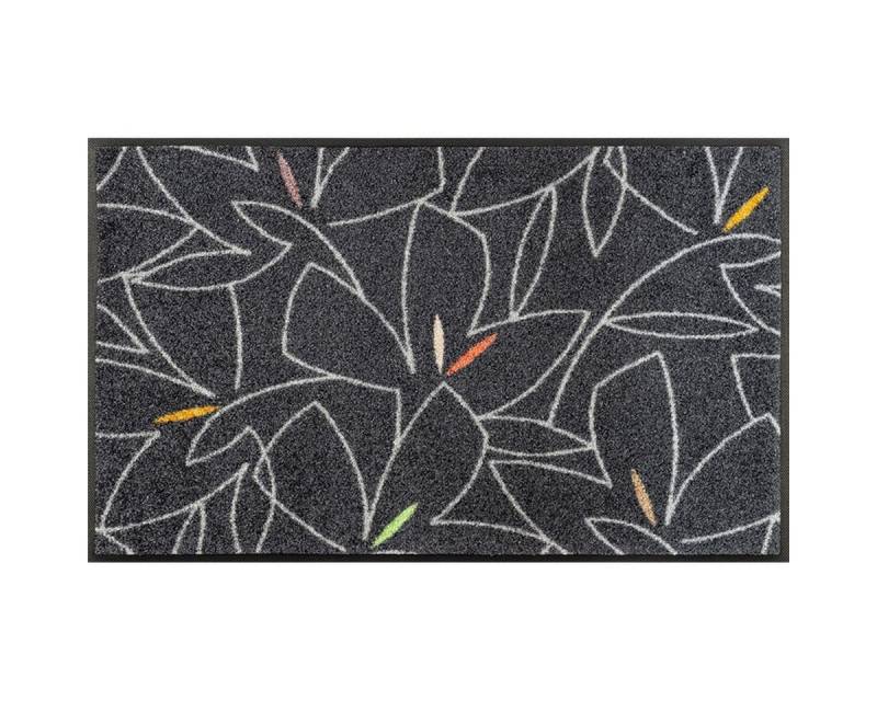 wash+dry by Kleen-Tex Fußmatte wash+dry Schmutzfangmatte Linostre - 50 x 75 cm, Höhe: 0 mm von wash+dry by Kleen-Tex