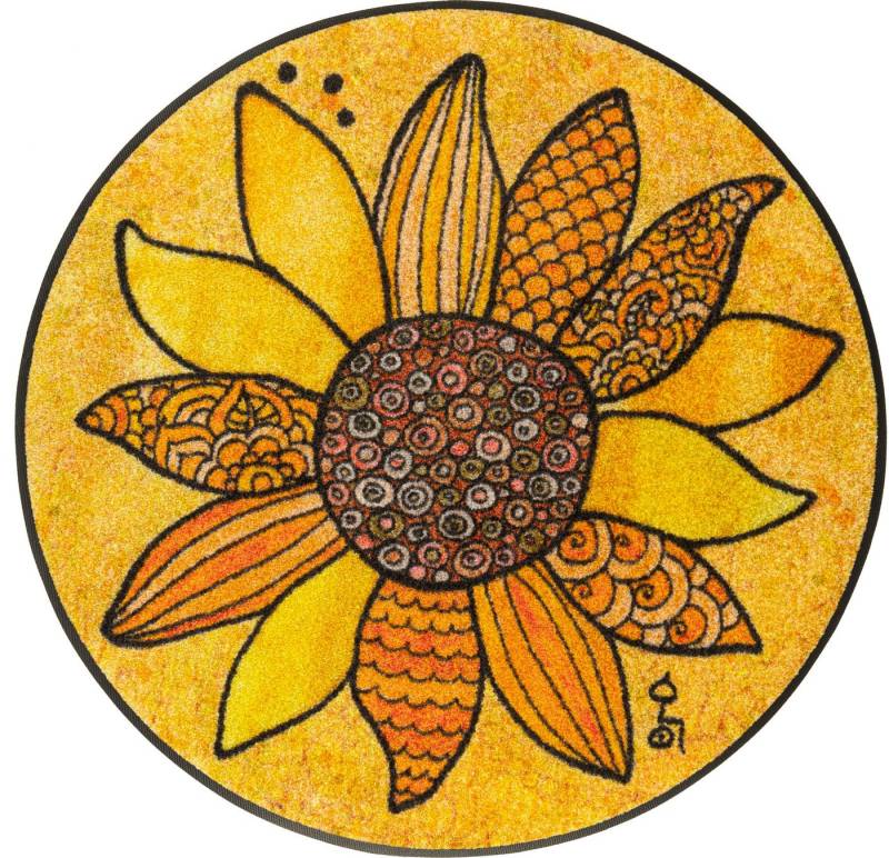 wash+dry by Kleen-Tex Teppich Sonnenglück, rund wash+dry by Kleen-Tex Teppich Sonnenglück, rund von wash+dry by Kleen-Tex