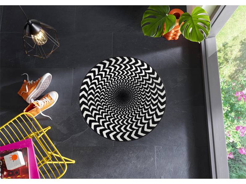 Circle of Illusion wash + dry Matte rund von wash+dry
