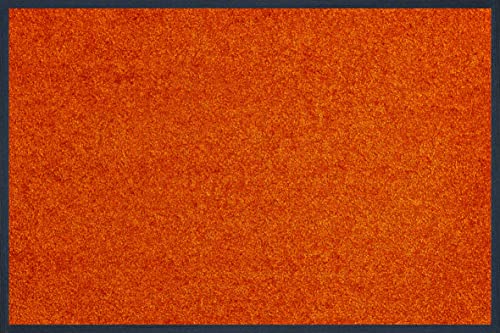 wash+dry Fußmatte, Burnt Orange 40x60 cm, innen und außen, waschbar von Wash+Dry