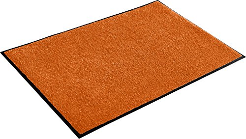 wash+dry Fußmatte, Burnt Orange 60x180 cm, innen und außen, waschbar von Wash+Dry