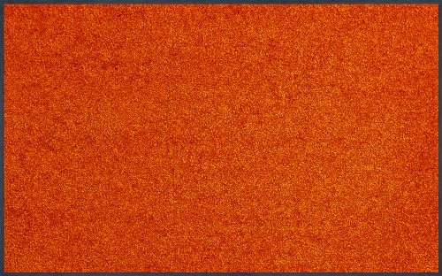 wash+dry Fußmatte, Burnt Orange 75x120 cm, innen und außen, waschbar von Wash+Dry