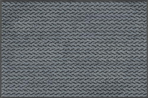 wash+dry Fußmatte, Duo Denim 60x90 cm, innen und außen, waschbar von Wash+Dry