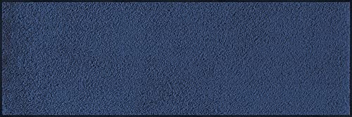 Wash+Dry Fußmatte, Polyamid, Blau, 60x180 cm von Wash+Dry