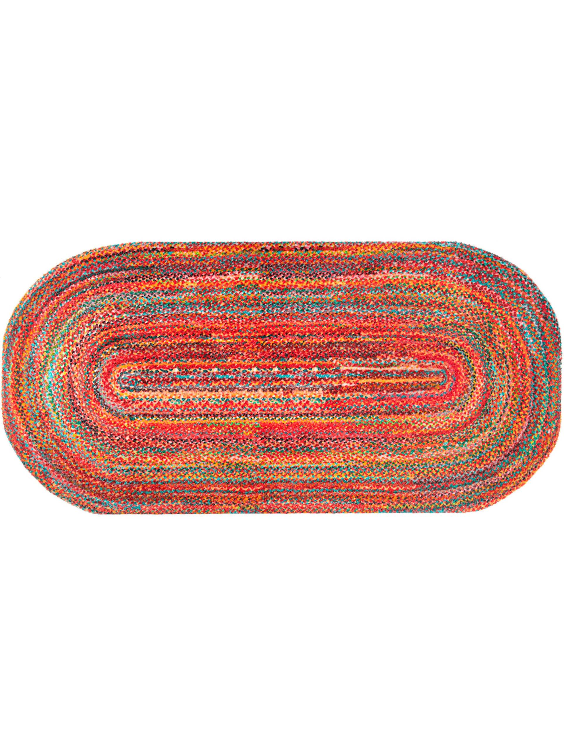 Fußmatte in rot-bunt von wash&dry von wash&dry