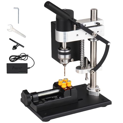 Tischbohrmaschine 250W Standbohrmaschine Miniatur Ständerbohrmaschine mit Bohrfutter 7 Gang Einstellbare Geschwindigkeit bohrständer für Metall Holz Acryl Aluminium Tischbohrmaschine 250W Standbohrmaschine Miniatur Ständerbohrmaschine mit Bohrfutter 7 Gang Einstellbare Geschwindigkeit bohrständer für Metall Holz Acryl Aluminium von washrobots