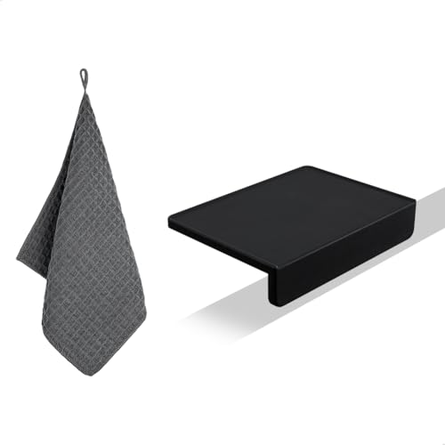 watchget Espresso-Tamping-Matte, Kaffee-Tamper-Matte, schwarzes Silikon-Pad in Lebensmittelqualität, 20,3 x 15,2 cm, Siebträger-Matte für Barista, staubdicht, wasserdicht und hitzebeständig watchget Espresso-Tamping-Matte, Kaffee-Tamper-Matte, schwarzes Silikon-Pad in Lebensmittelqualität, 20,3 x 15,2 cm, Siebträger-Matte für Barista, staubdicht, wasserdicht und hitzebeständig von watchget