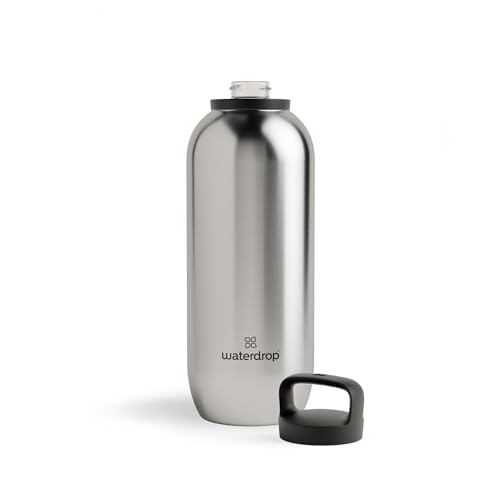 waterdrop® All Purpose Thermosflasche 1.4L. isolierte Edelstahl Trinkflasche. 24h kalt - 12h heiß. auslaufsicher & bruchsicher von waterdrop MICRODRINK