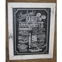 Familienrezepte Unterzeichnen Sie Ihren Liebling in Einem Benutzerdefinierten Chalkboard Art Sign Oma Geschenk Handgefertigtes, Handbeschriftetes von watermelonstand
